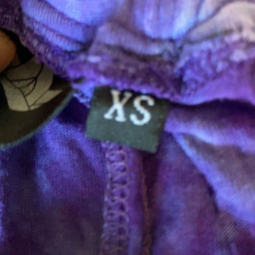 Urban Empire purple Tye dye Haram pants - Picture 3 of 5